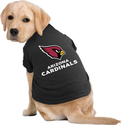 Show full view: Littlearth NFL Dog & Cat Tee Shirt, Arizona Cardinals, X-Small slide 2 of 5