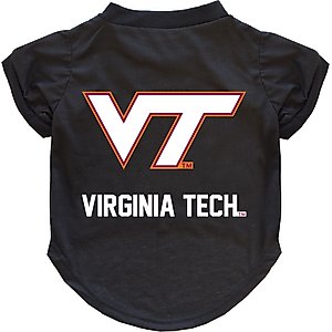 Littlearth NCAA Dog & Cat Tee Shirt, Virginia Tech Hokies, Small
