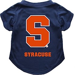 Littlearth NCAA Dog & Cat Tee Shirt, Syracuse Orange, X-Large