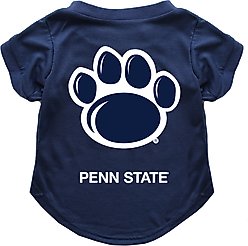 Littlearth NCAA Dog & Cat Tee Shirt, Penn State Nittany Lions, X-Small