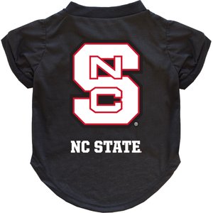 Littlearth NCAA Dog & Cat Tee Shirt, North Carolina State Wolfpack, Small