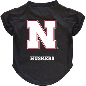 Littlearth NCAA Dog & Cat Tee Shirt, Nebraska Cornhuskers, Large