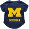 Show in main carousel: Littlearth NCAA Dog & Cat Tee Shirt, Michigan Wolverines, Medium slide 1 of 6