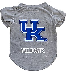Littlearth NCAA Dog & Cat Tee Shirt, Kentucky Wildcats, Medium