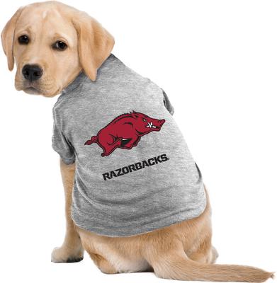 Show full view: Littlearth NCAA Dog & Cat Tee Shirt, Arkansas Razorbacks, X-Large slide 2 of 6