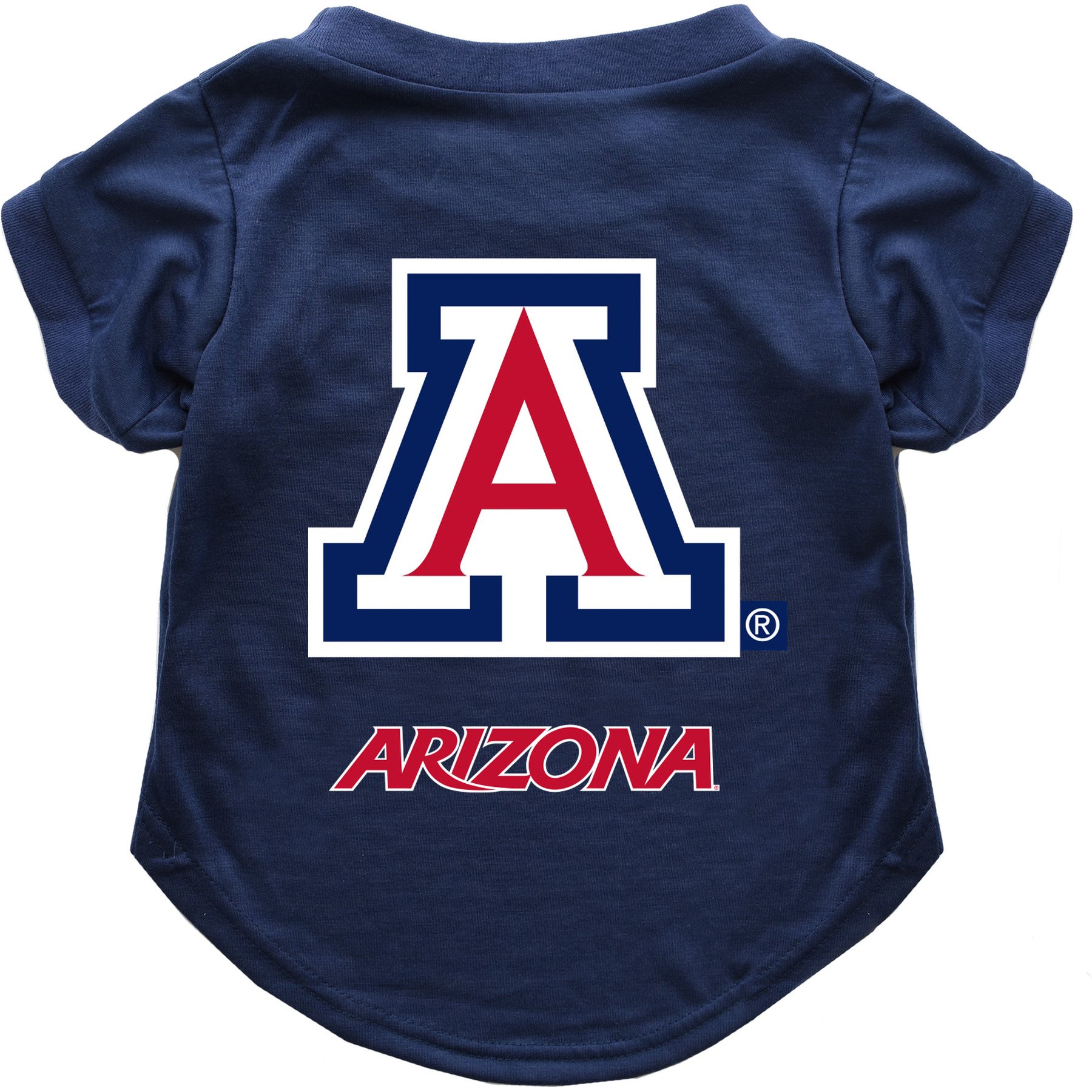 Littlearth NCAA Dog & Cat Tee Shirt, Arizona Wildcats, Medium