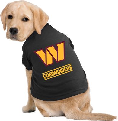 Show full view: Littlearth NFL Dog & Cat Tee Shirt, Washington Commanders, Small slide 2 of 5