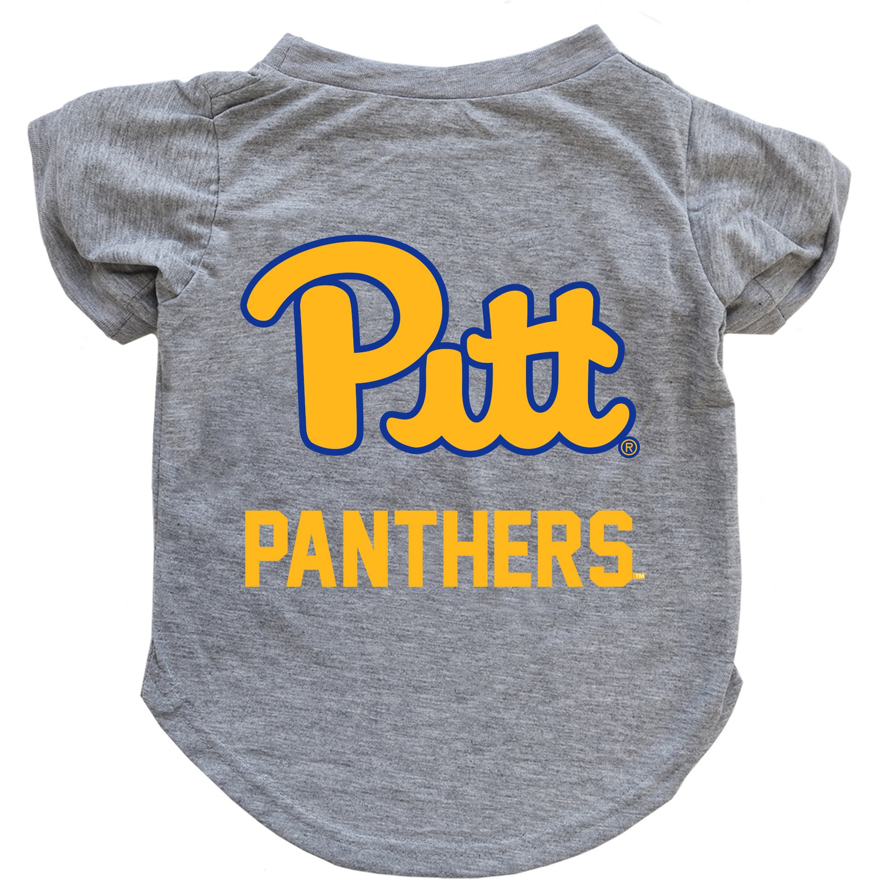 Littlearth NCAA Dog & Cat Tee Shirt, Pittsburgh Panthers, X-Small