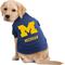 Show in main carousel: Littlearth NCAA Dog & Cat Tee Shirt, Michigan Wolverines, Medium slide 2 of 6