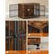 Show in main carousel: FEANDREA 38.6-in Multi-Functional Dog Crate, Rustic Brown slide 6 of 7