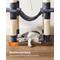 Show in main carousel: FEANDREA 64.6-in Multi-Level Cat Tree with Hammock, Smoky Gray slide 7 of 9