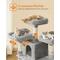 Show in main carousel: FEANDREA 67-in Multi-Level Cat Tree, Light Gray slide 3 of 9