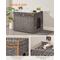 Show in main carousel: FEANDREA Boho-Style Cat Litter Enclosure, Dove Gray slide 4 of 6