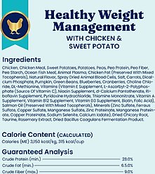 Solid Gold Weight Control Gut Health Real Chicken & Sweet Potato Grain-Free Dry Dog Food, 22-lb bag slide 2 of 9