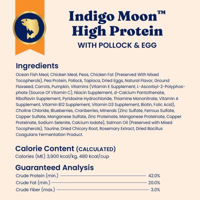 Show full view: Solid Gold High Protein Wild Alaskan Pollock & Eggs Recipe Grain-Free Dry Cat Food, 12-lb bag slide 10 of 12