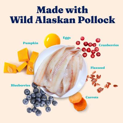 Show full view: Solid Gold High Protein Wild Alaskan Pollock & Eggs Recipe Grain-Free Dry Cat Food, 12-lb bag slide 4 of 12