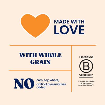 Show full view: Solid Gold Real Lamb & Brown Rice Recipe Whole Grain Dry Cat Food, 12-lb bag slide 6 of 12