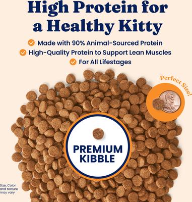 Show full view: Solid Gold High Protein Real Chicken & Eggs Grain-Free Dry Cat Food, 3-lb bag slide 4 of 10