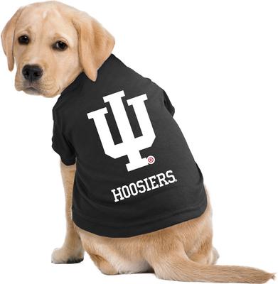 Show full view: Littlearth NCAA Dog & Cat Tee Shirt, Indiana Hoosiers, Small slide 2 of 6