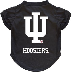 Littlearth NCAA Dog & Cat Tee Shirt, Indiana Hoosiers, Small