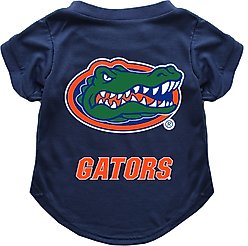 Littlearth NCAA Dog & Cat Tee Shirt, Florida Gators, Large