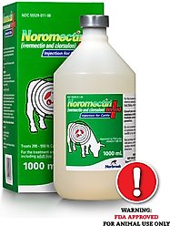 Norbrook Noromectin Plus Dewormer for Cattle, 1000mL