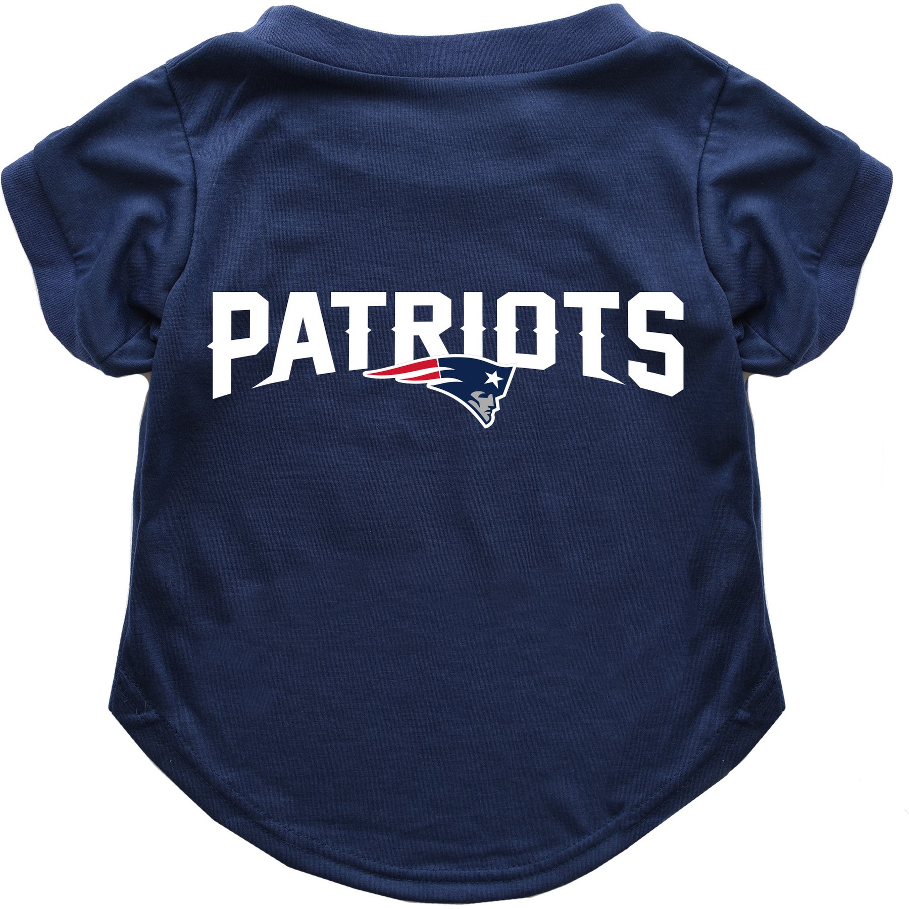 Littlearth NFL Dog & Cat Tee Shirt, New England Patriots