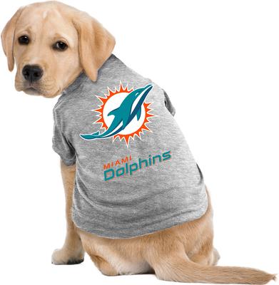 Show full view: Littlearth NFL Dog & Cat Tee Shirt, Miami Dolphins, Large slide 3 of 6