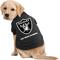 Show in main carousel: Littlearth NFL Dog & Cat Tee Shirt, Las Vegas Raiders, Medium slide 3 of 6