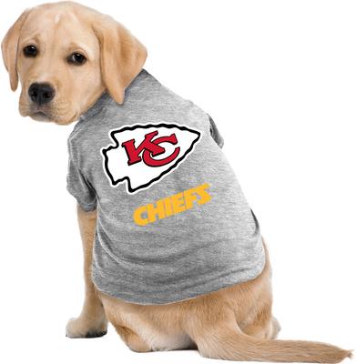 Show full view: Littlearth NFL Dog & Cat Tee Shirt, Kansas City Chiefs, Medium slide 3 of 6