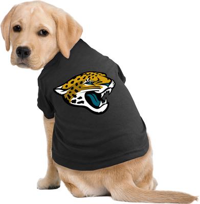 Show full view: Littlearth NFL Dog & Cat Tee Shirt, Jacksonville Jaguars, X-Large slide 2 of 5