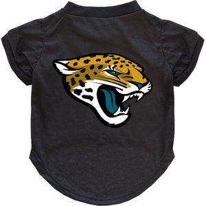 Littlearth NFL Dog & Cat Tee Shirt, Jacksonville Jaguars, Small