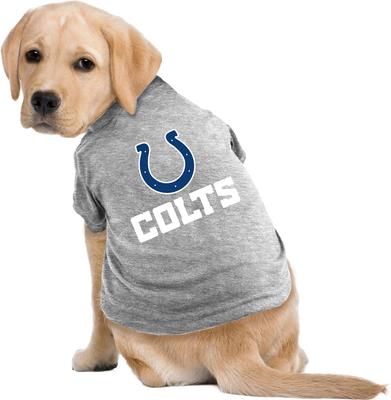 Show full view: Littlearth NFL Dog & Cat Tee Shirt, Indianapolis Colts, Small slide 2 of 5