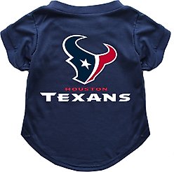 Littlearth NFL Dog & Cat Tee Shirt, Houston Texans, X-Small