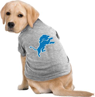Show full view: Littlearth NFL Dog & Cat Tee Shirt, Detroit Lions, Medium slide 2 of 5
