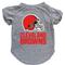 Show in main carousel: Littlearth NFL Dog & Cat Tee Shirt, Cleveland Browns, Small slide 1 of 5