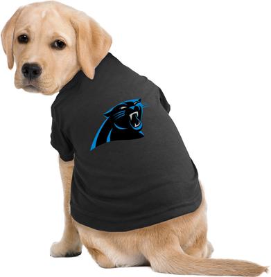 Show full view: Littlearth NFL Dog & Cat Tee Shirt, Carolina Panthers, X-Large slide 2 of 5