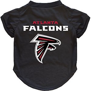 Littlearth NFL Dog & Cat Tee Shirt, Atlanta Falcons, X-Large