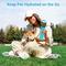 Show in main carousel: Yafylly 3-in-1 Dog Feeding Travel Kit with Filtered Water Bottle, Food Storage & Waste Bag Dispenser slide 6 of 10