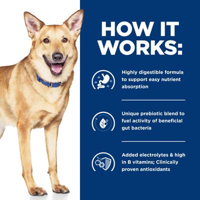 Show full view: Hill's Prescription Diet i/d Digestive Care Chicken Flavor Dry Dog Food, 17.6-lb bag slide 7 of 12