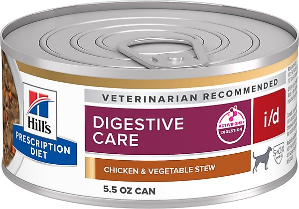 Hill's Prescription Diet i/d Digestive Care Chicken & Vegetable Stew Wet Dog Food