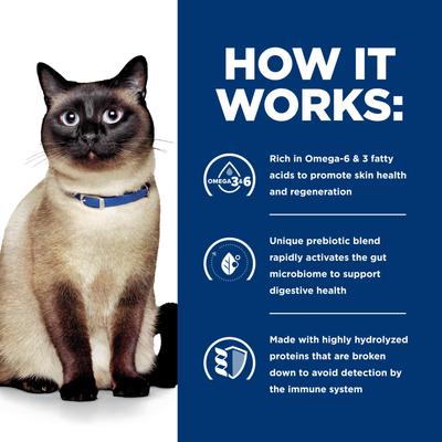 Show full view: Hill's Prescription Diet z/d Skin & Food Sensitivities Hydrolyzed Chicken Flavor Wet Cat Food, 5.5-oz, case of 24 slide 6 of 12