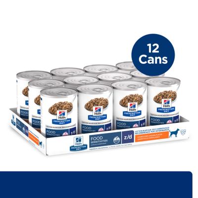 Show full view: Hill's Prescription Diet z/d Original Skin/Food Sensitivities Dry + Canned Dog Food slide 7 of 10