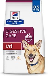 Hill's Prescription Diet i/d Digestive Care Chicken Flavor Dry Dog Food, 8.5-lb bag