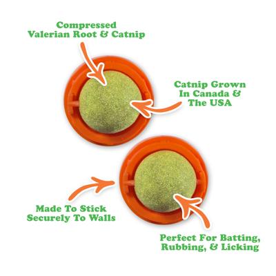 Show full view: Meowijuana Kalico Kush Stick 'n' Lick Compressed Catnip, 2 count slide 3 of 8
