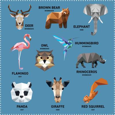 Show full view: My Sticker Paintings: Animals of the World slide 2 of 4