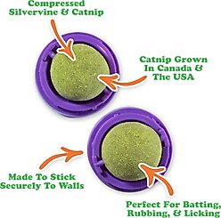 Meowijuana Purrple Passion Stick 'n' Lick Compressed Catnip, 2 count slide 2 of 7