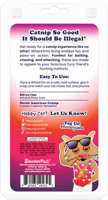 Show full view: Meowijuana Purrple Passion Compressed Catnip Ball Refill, 2 count slide 3 of 9