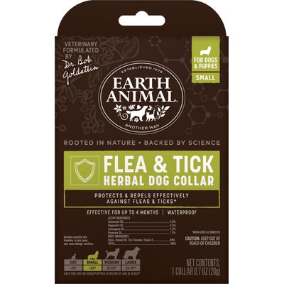 Earth Animal Earth Animal Apothecary Natural Flea & Tick Herbal Collar for Dogs, Small: Up to 20-in neck