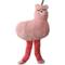Show in main carousel: PetRageous Designs Lola Plush Llama Oversized Stuffed Squeak Toy, Pink, 19-in slide 1 of 3